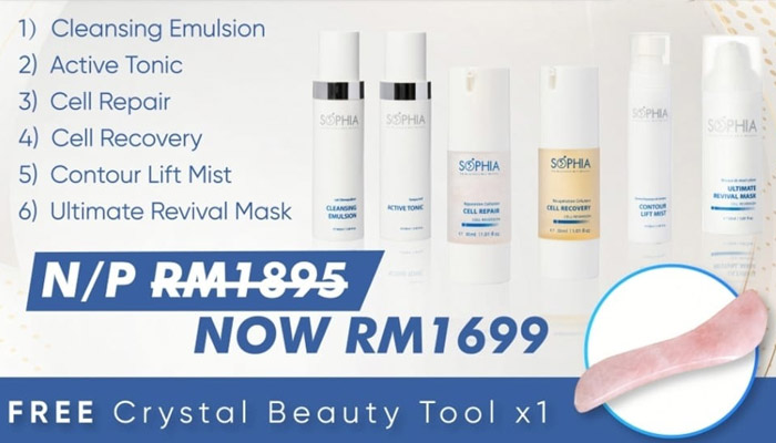 202110 - Green Caviar Package [FREE Crystal Beauty Tool]